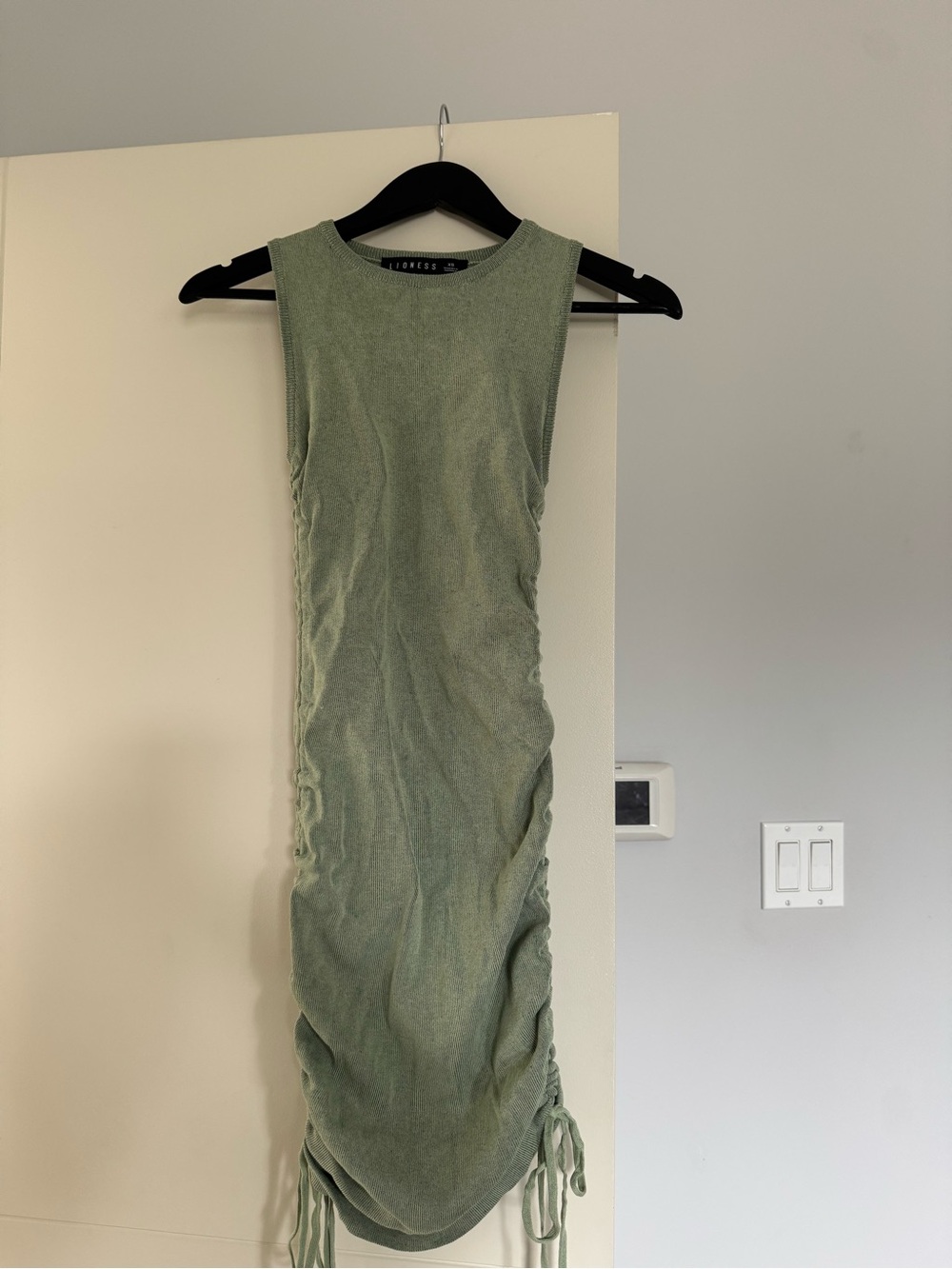 Lioness Sage Green Knit Dress